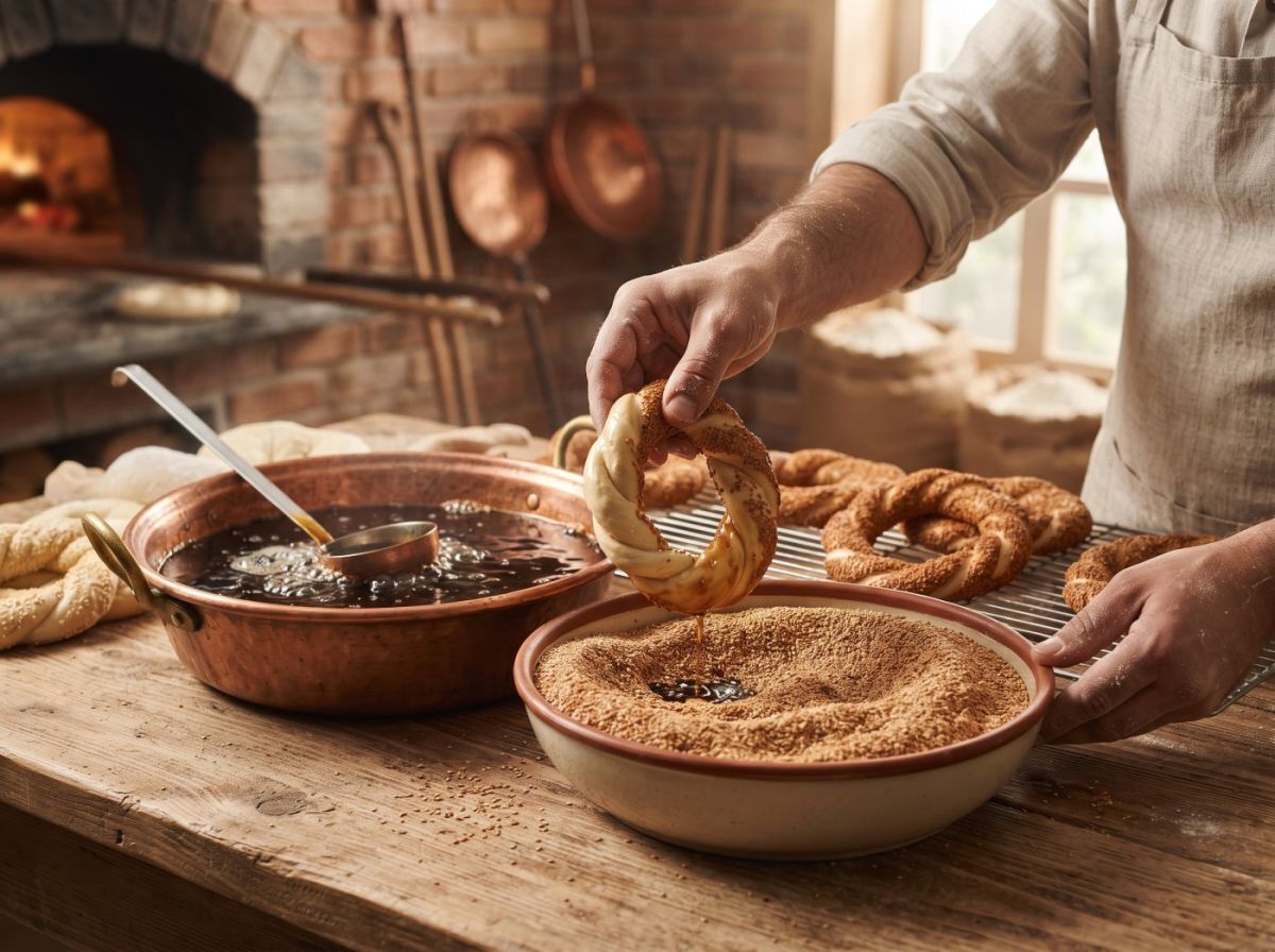 How Is Simit Made? The Role of Molasses Water and Sesame — Frozen Bakery & Patisserie