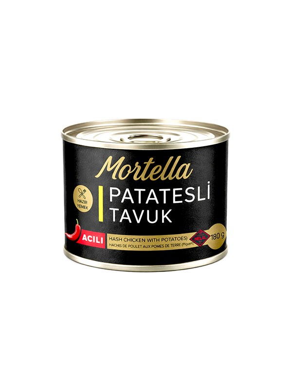 Hash Chicken with Potatoes, Hot 180 g (Canned) görseli