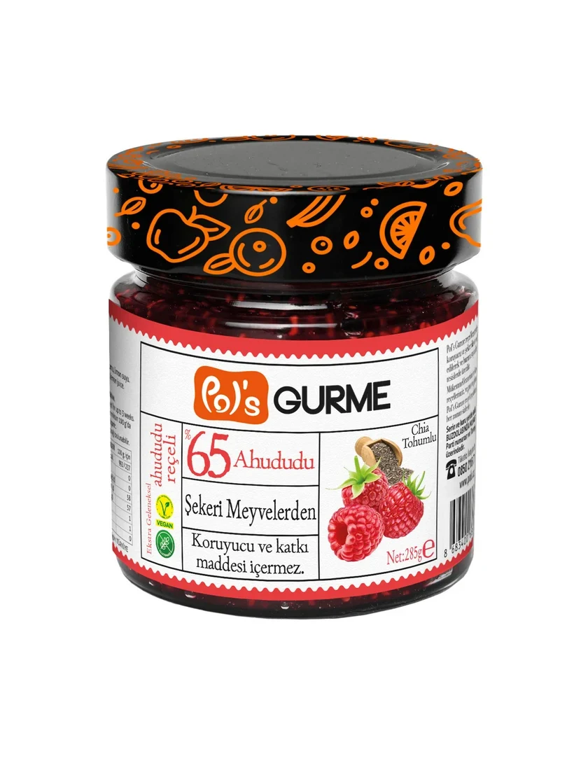 Raspberry Jam 285 g (65% Fruit) görseli
