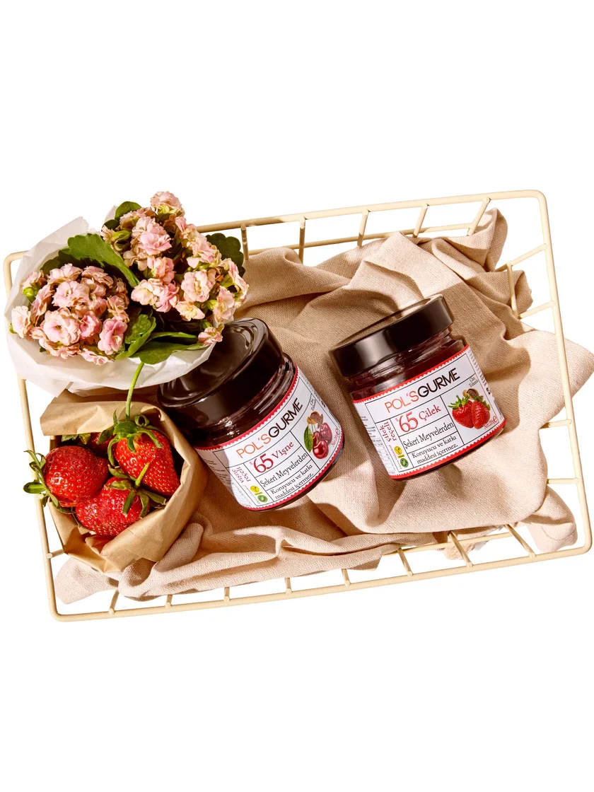 Çilek Reçeli 285 gr. (%65 Meyve Oranlı) görseli