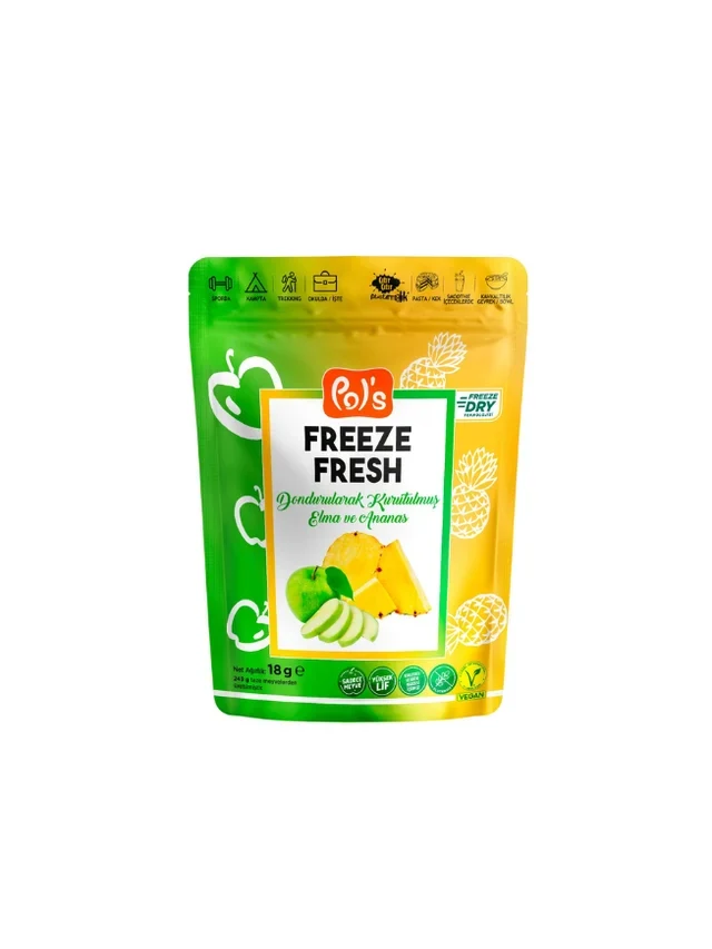 Freeze Fresh Pineapple & Apple Mix 18 g görseli