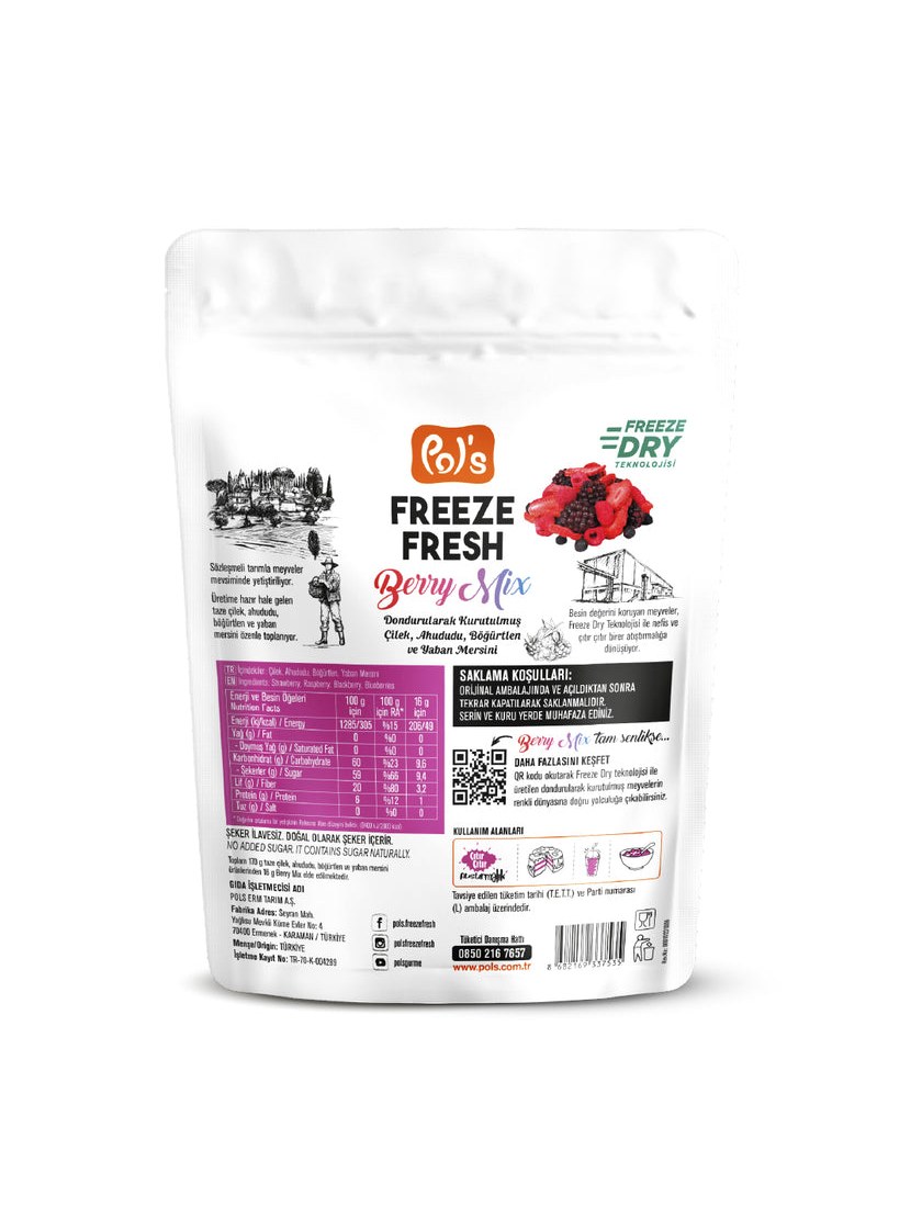 Freeze Fresh Berry Mix 16 g görseli