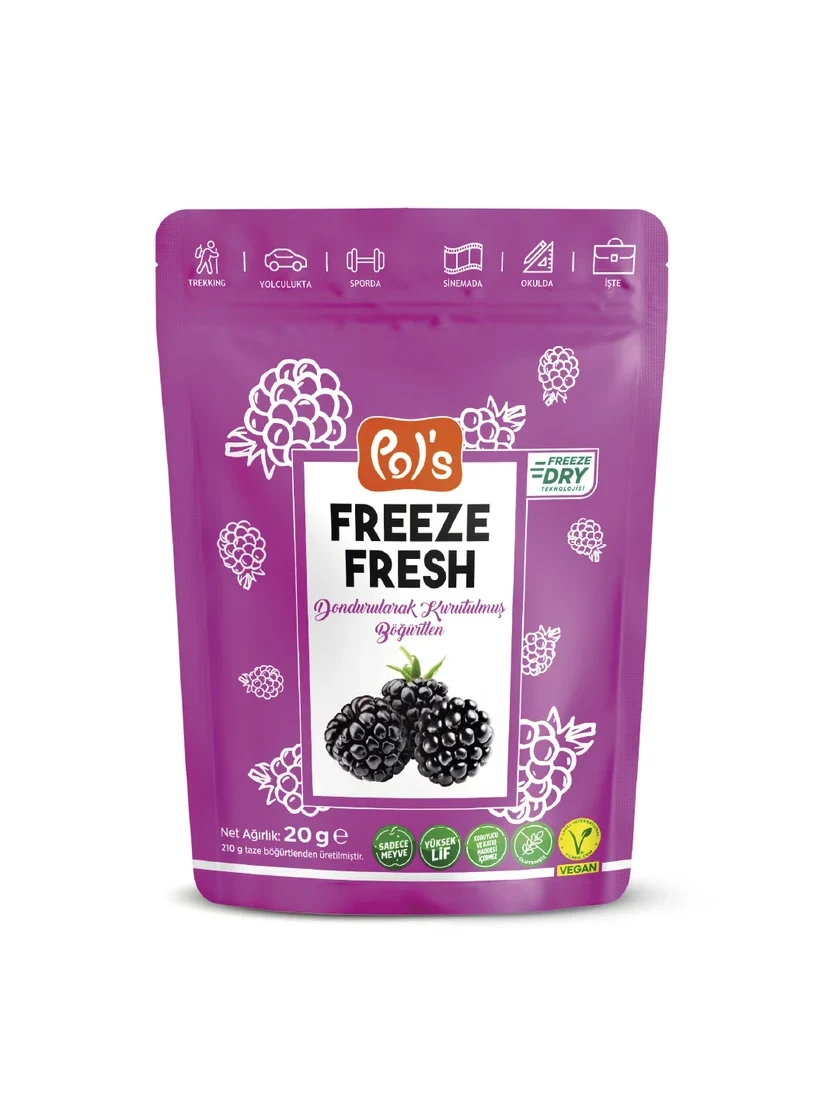 Freeze Fresh Freeze-Dried Blackberry 20 g görseli