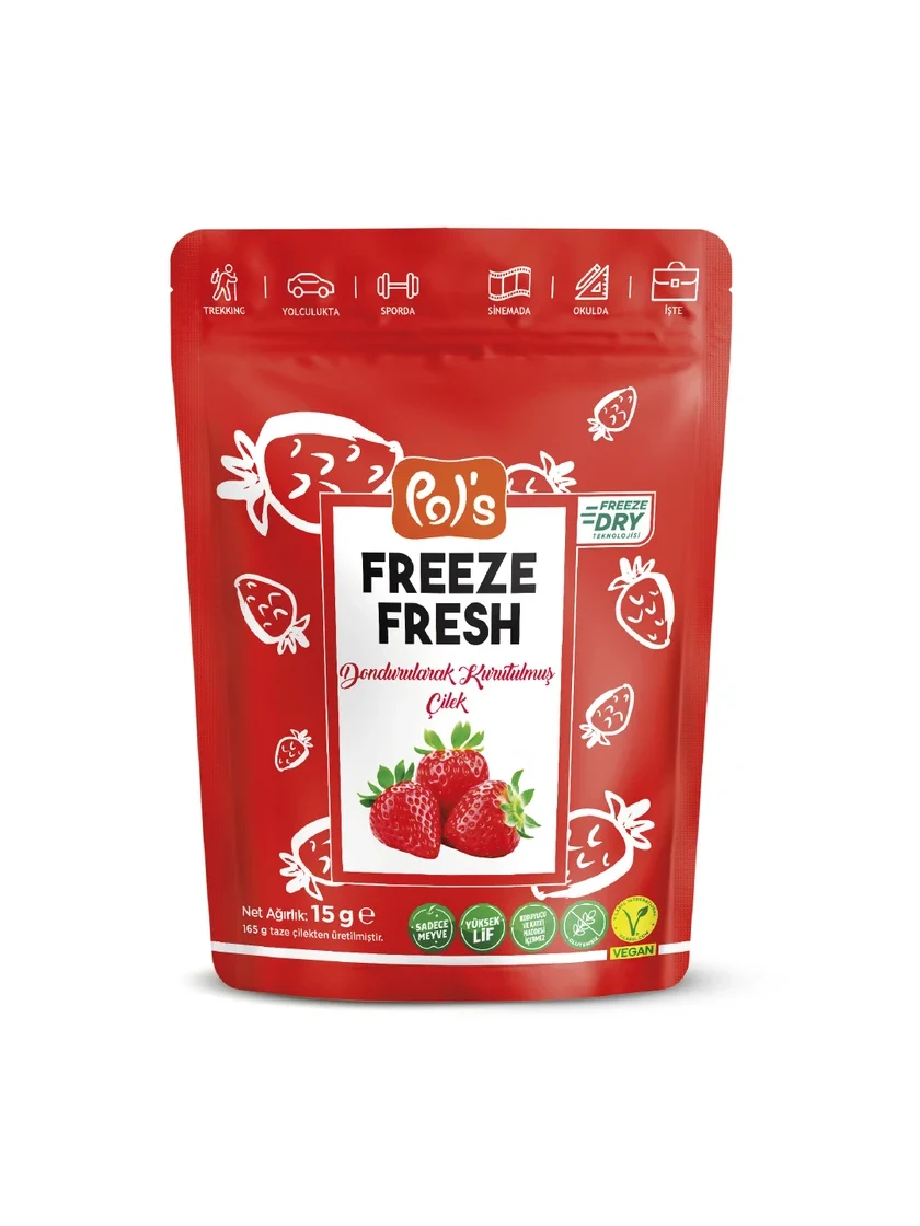 Freeze Fresh Çilek 15 gr. görseli