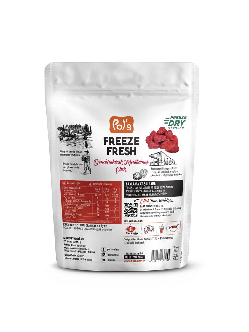Freeze Fresh Çilek 15 gr. görseli
