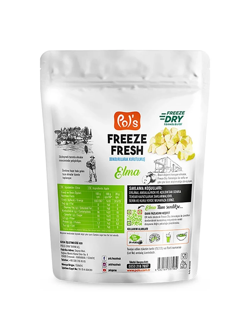 Freeze Fresh Dilim Elma 20 gr. görseli