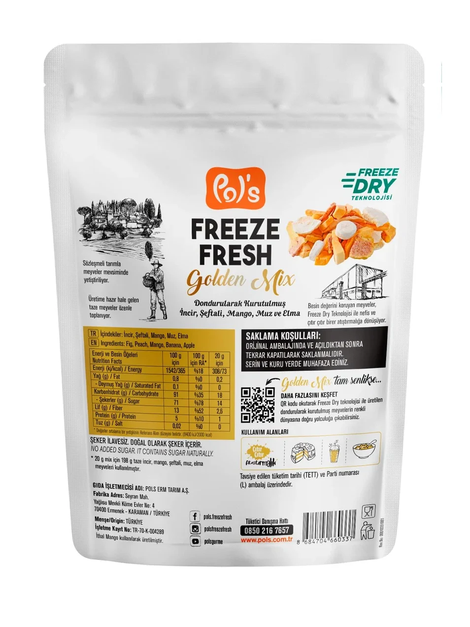 Freeze Fresh Golden Mix 20 g görseli