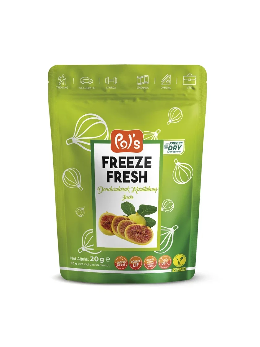 Freeze Fresh Freeze-Dried Fig 20 g görseli