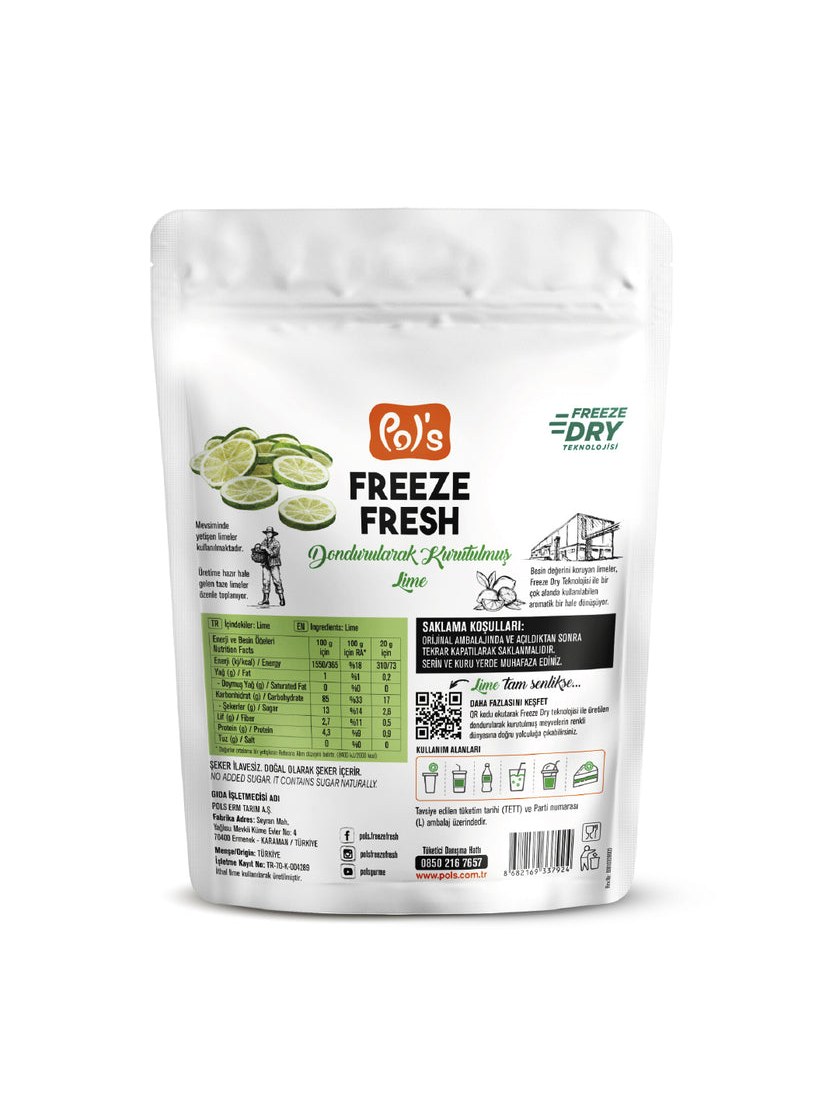 Freeze Fresh Freeze-Dried Lime 20 g görseli