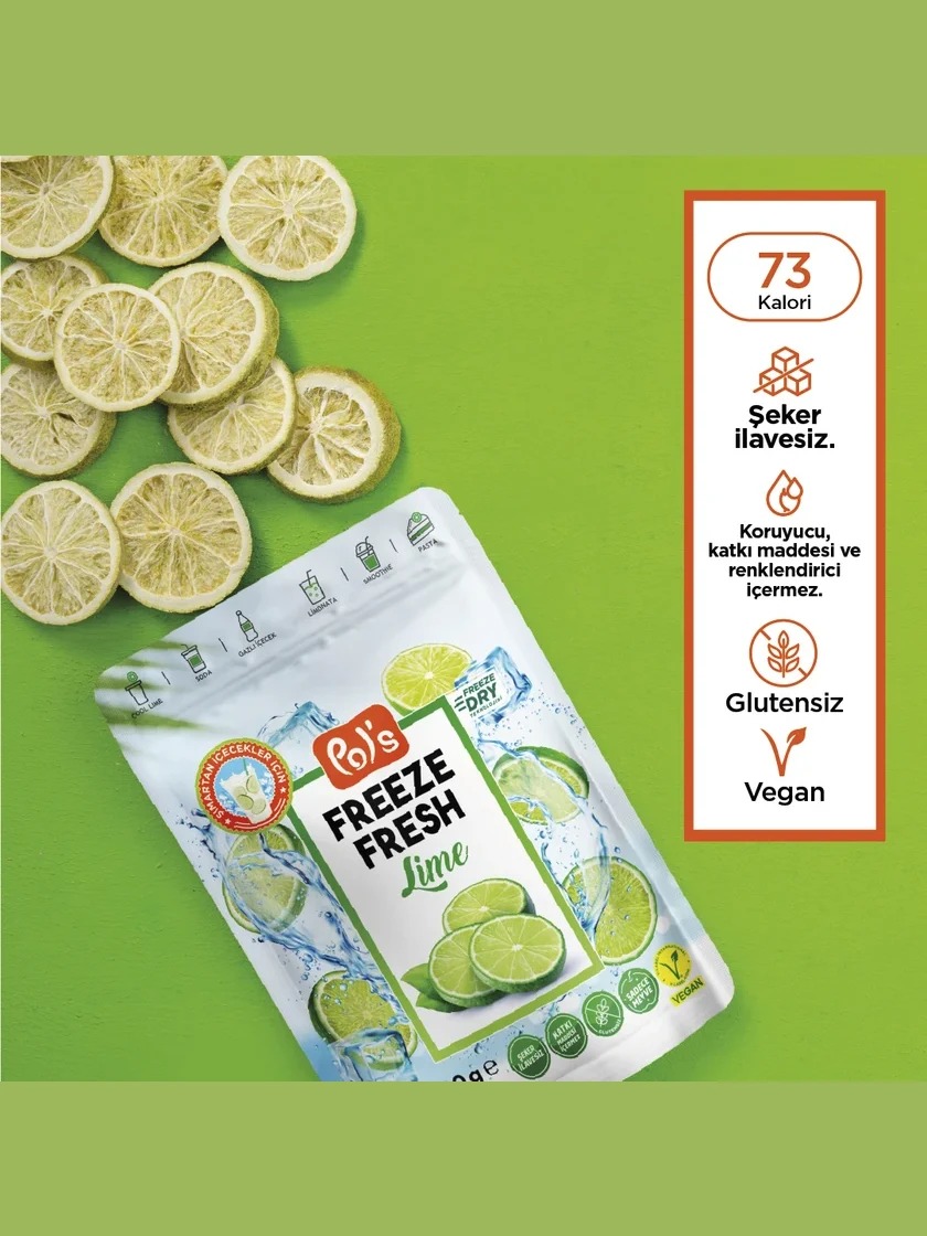 Freeze Fresh Freeze-Dried Lime 20 g görseli