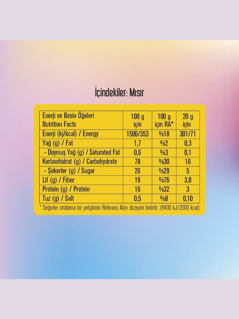 Freeze Fresh Freeze-Dried Sweetcorn 20 g görseli