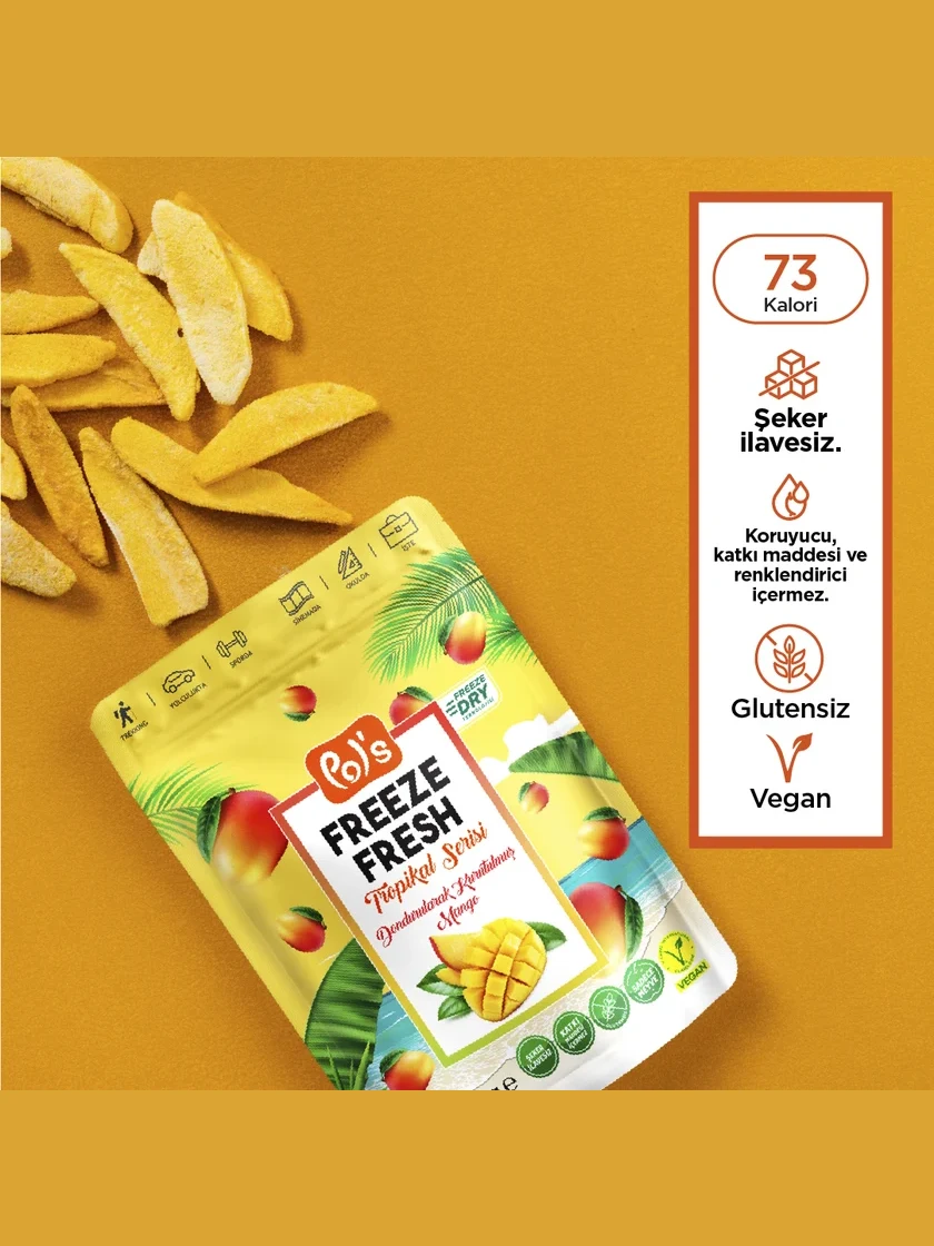 Freeze Fresh Tropikal Seri Mango 20 gr. görseli