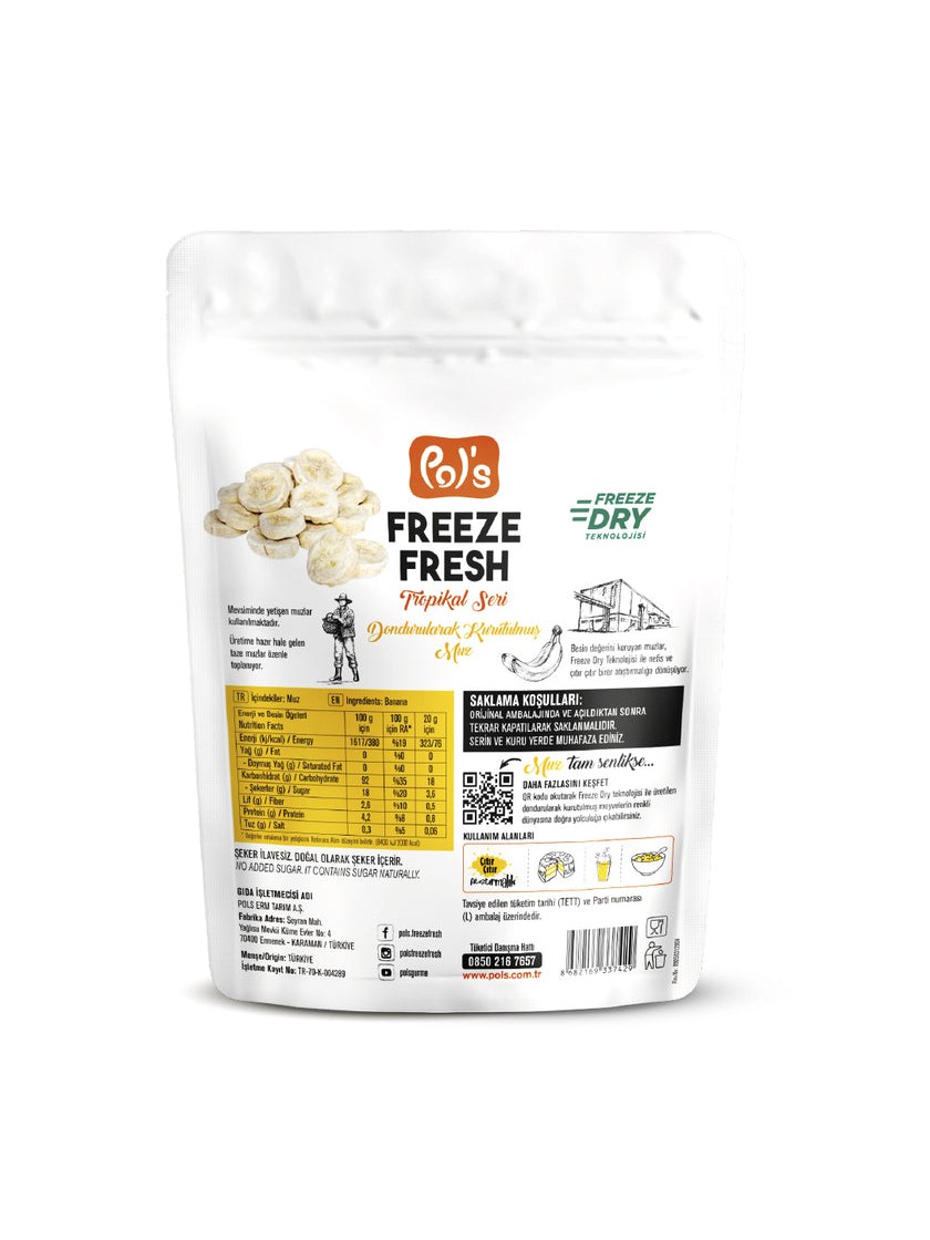 Freeze Fresh Tropical Series Banana 20 g görseli