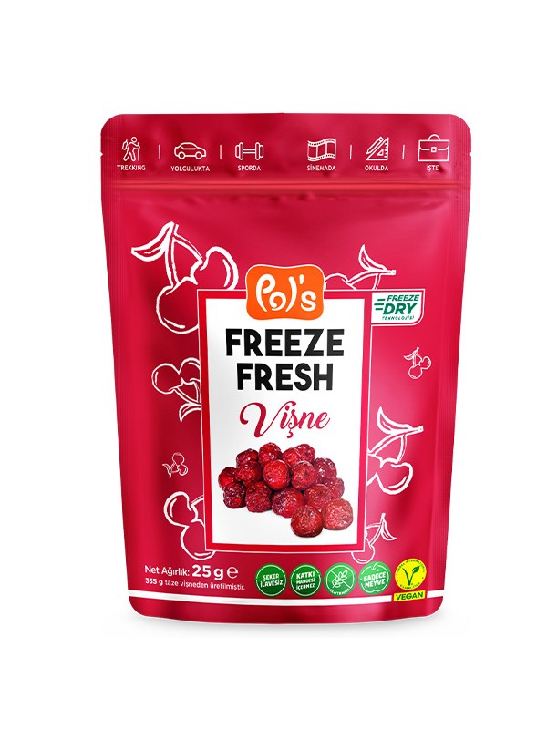 Freeze Fresh Freeze-Dried Sour Cherry 20 g görseli