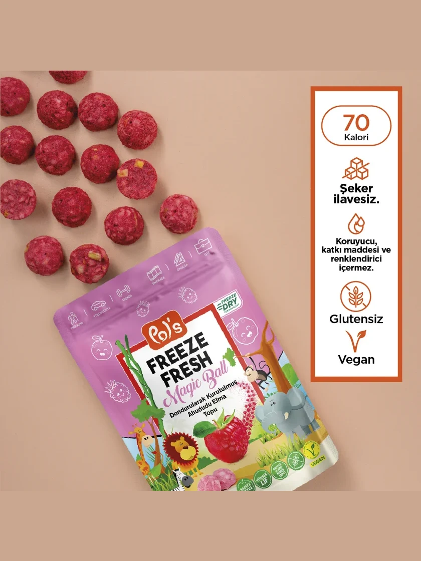 Freeze Magic Ball Raspberry Apple Ball 20 g görseli