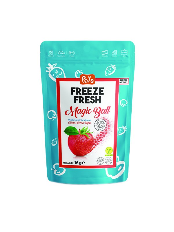 Freeze Magic Ball Strawberry Apple Ball 16 g görseli
