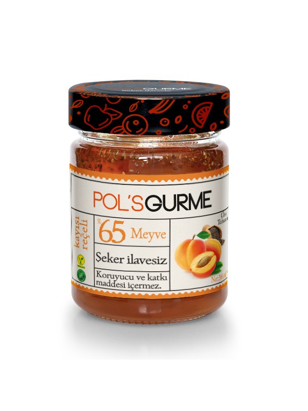 Apricot Jam 285 g (65% Fruit) görseli