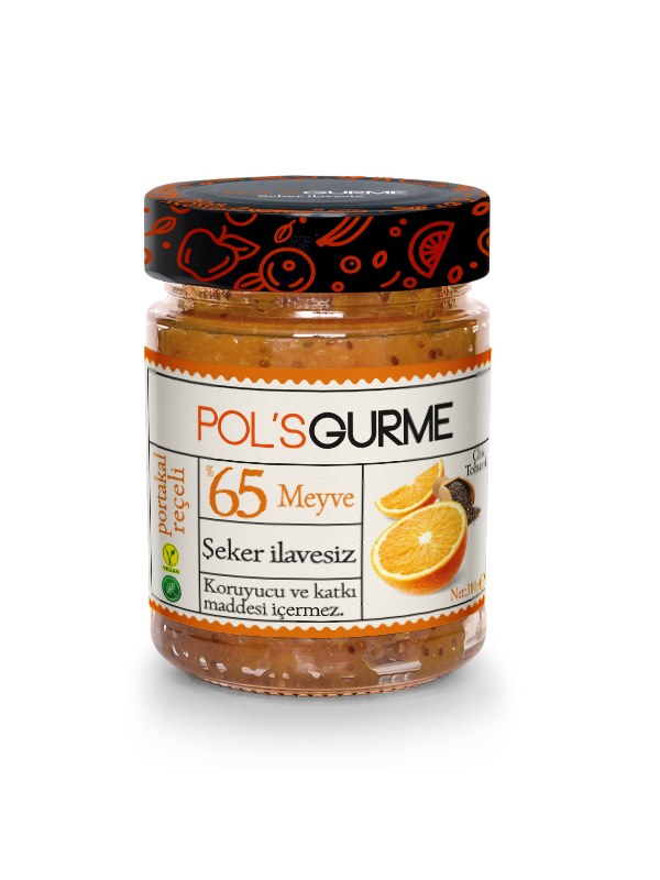 Portakal Reçeli 285 gr. (%65 Meyve Oranlı) görseli